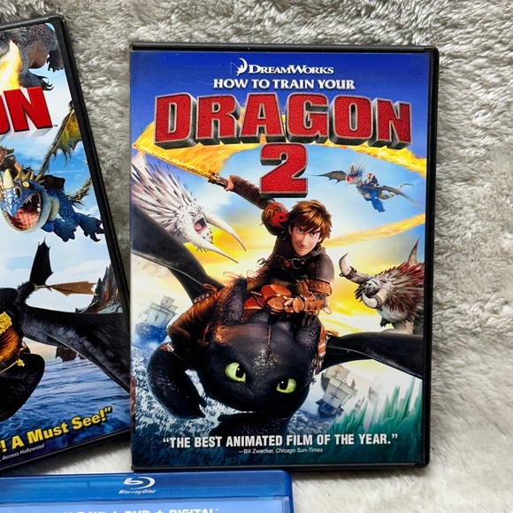 How to Train Your Dragon Trilogy Collection With The Hidden World in Blu-Ray - Picture 3 of 8
